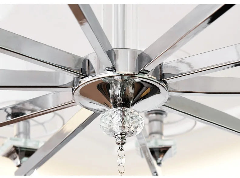LED Ceiling Chandelier Lighting Modern Chrome Lamp