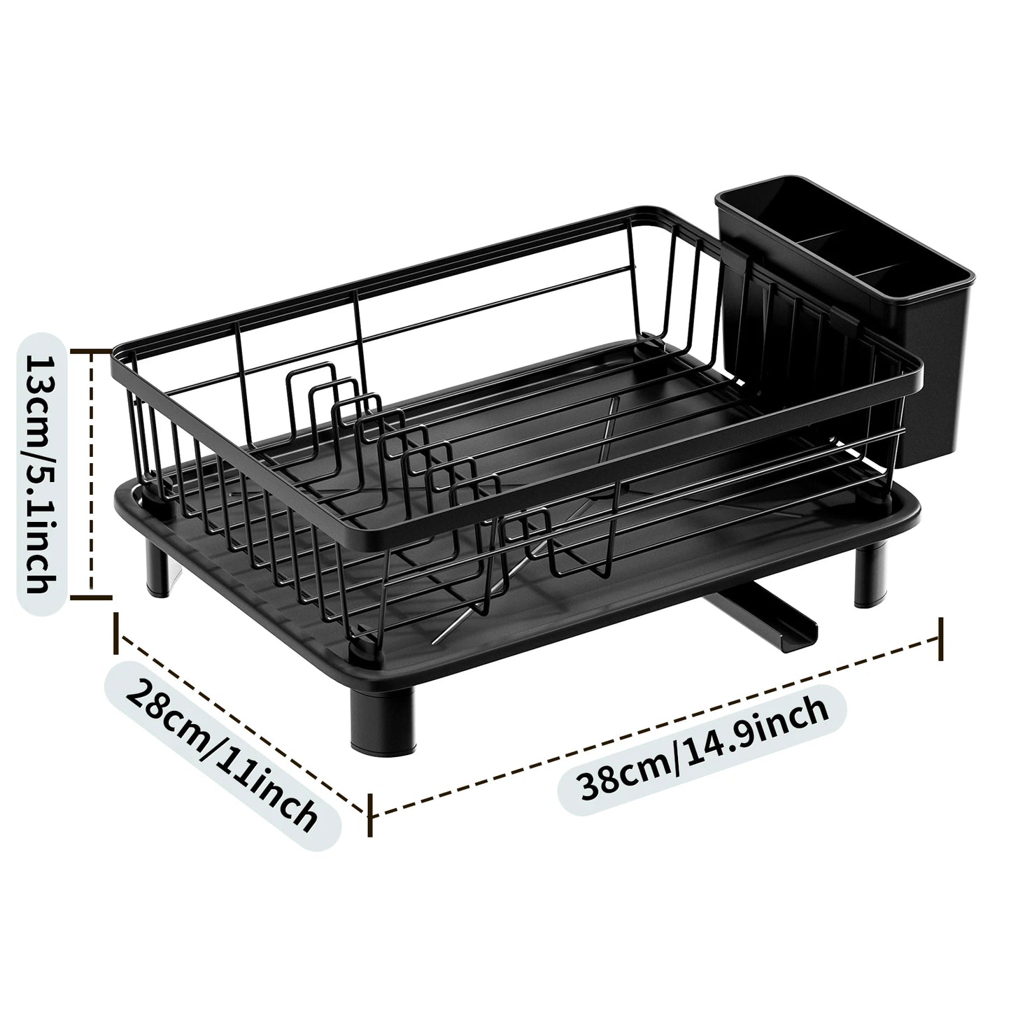 Dish Drying Rack For Kitchen Counter Sink