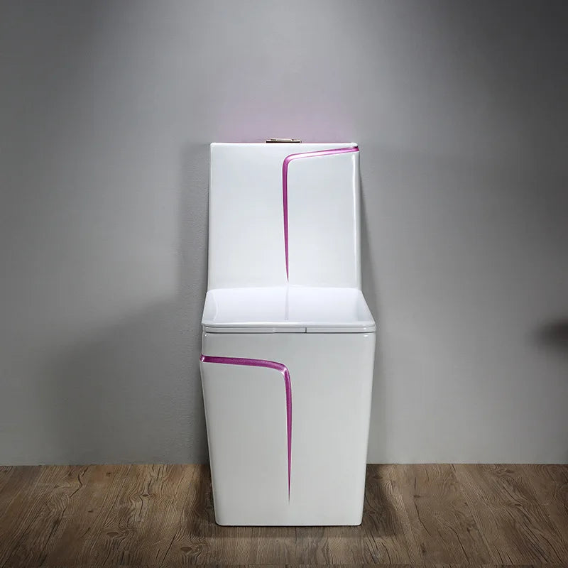 Ceramic Siphon Quiet Water-saving Colored Seat