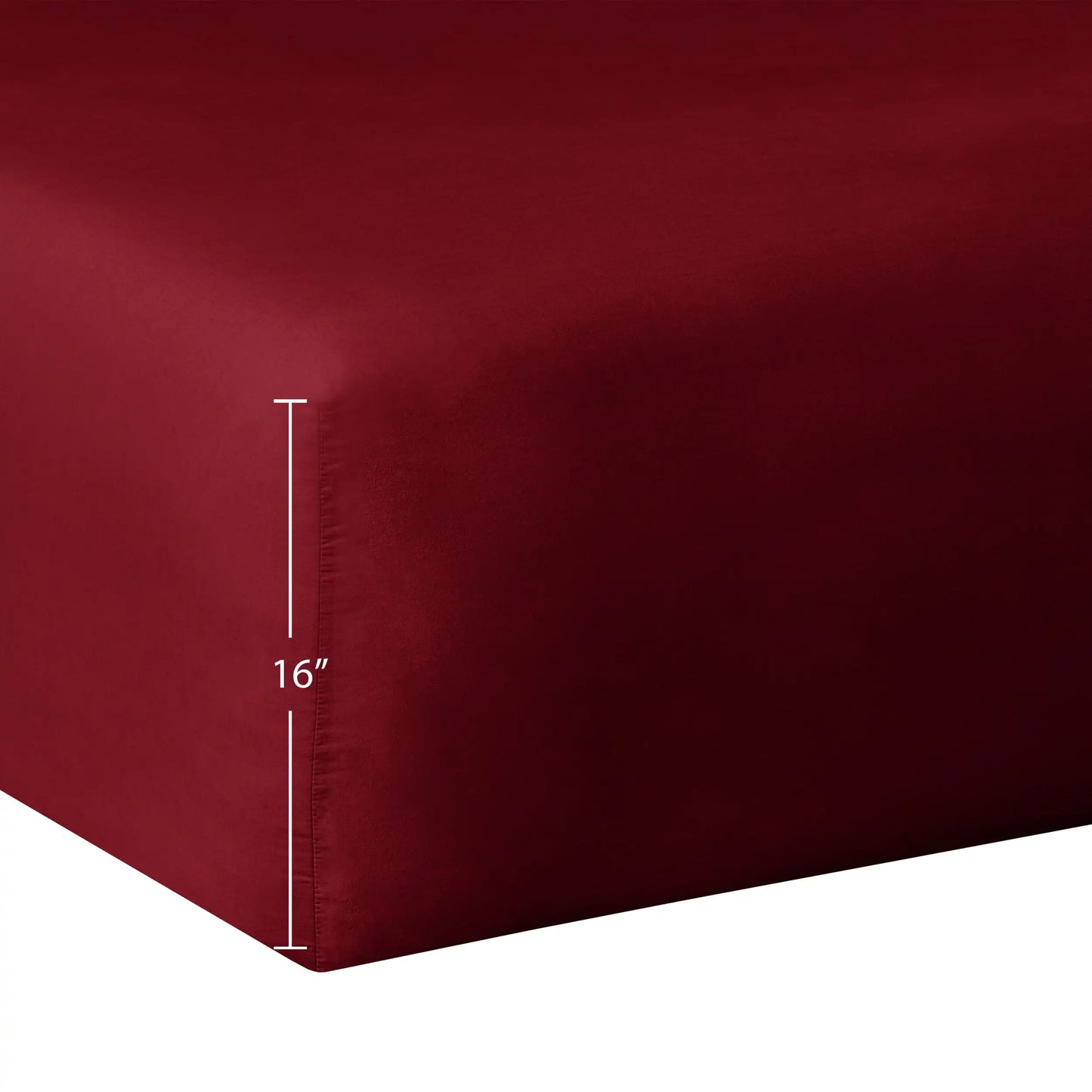 Luscious Merlot Cotton Blend Sheet Set,
