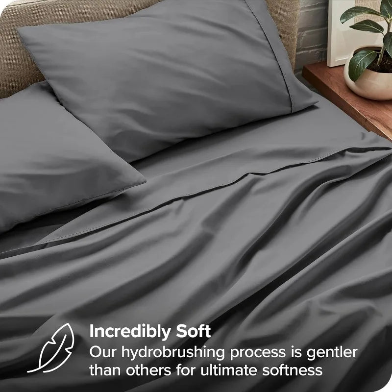 King Sheet Set 1800 Ultra-Soft Microfiber
