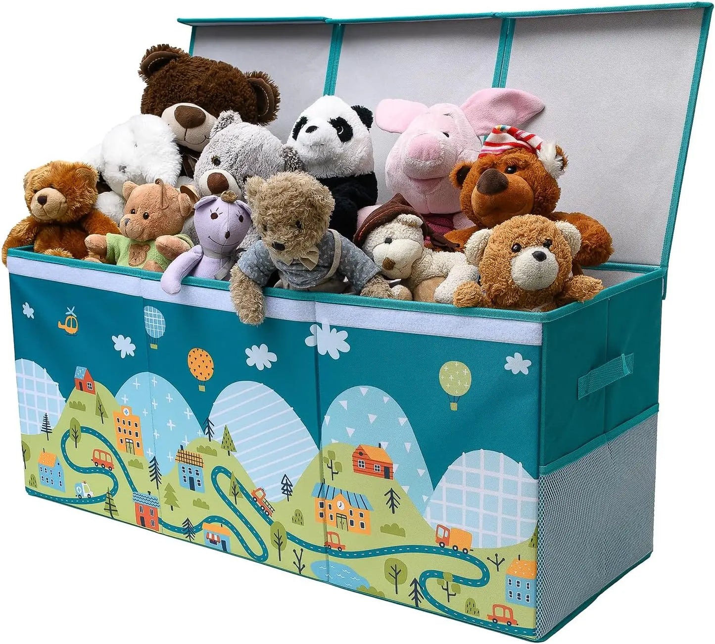 Extra Large Toy Storage Organizer With Lid