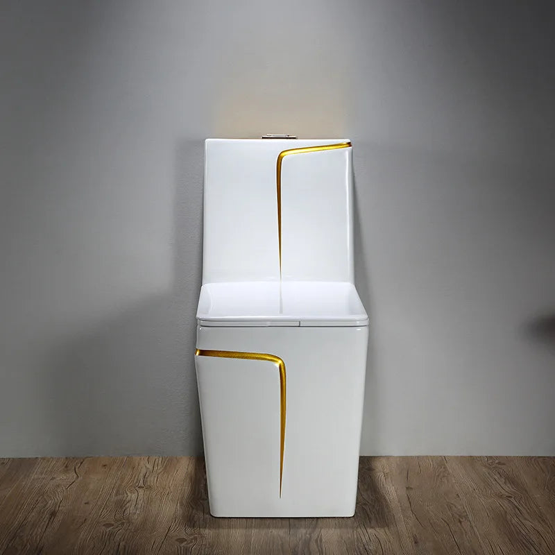 Ceramic Siphon Quiet Water-saving Colored Seat