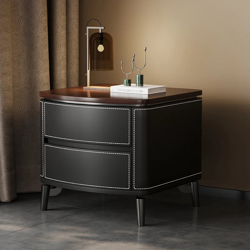 European Style Nightstand 2Drawer