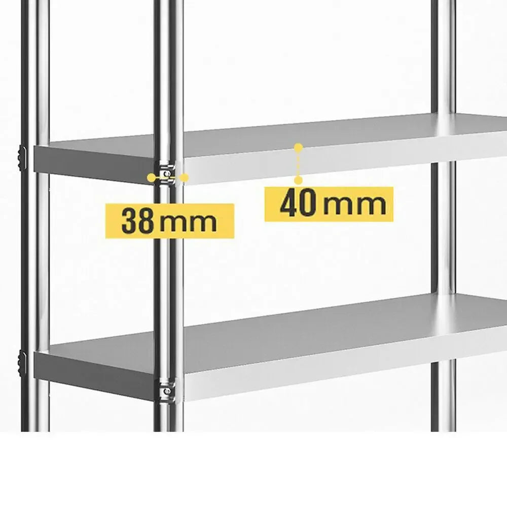 Adjustable Stainless Steel Space-saving Storage For Kitchens