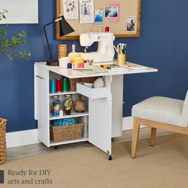 Folding Dining Table, Multipurpose Space Saving