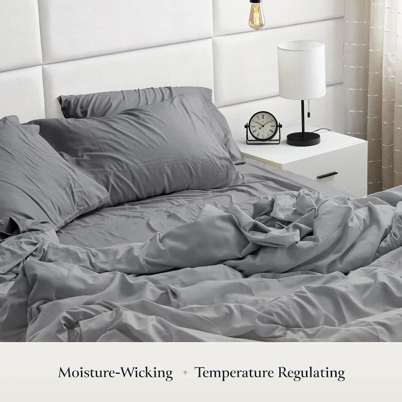 Luxury 6 Piece Sheet Set  Wrinkle Free
