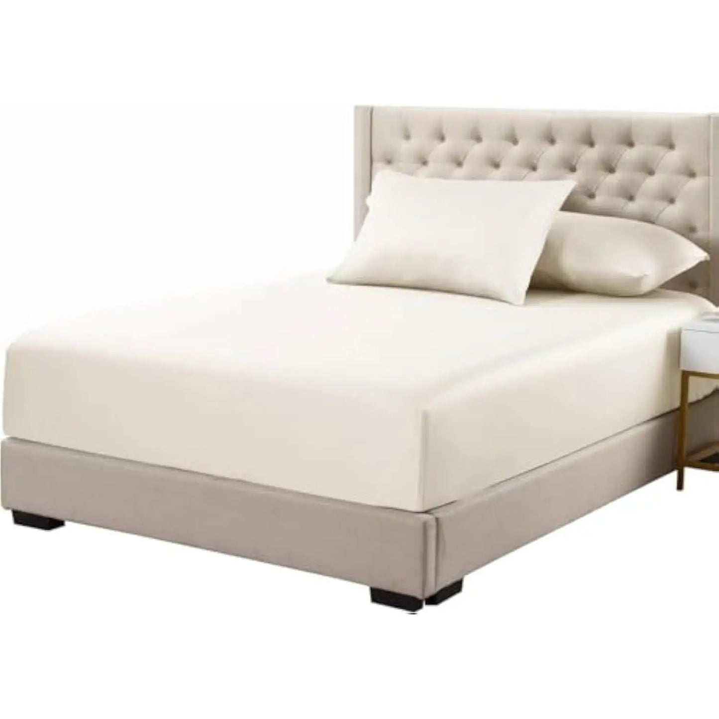 Viscose from Bamboo Bed Sheets, Solid Ivory