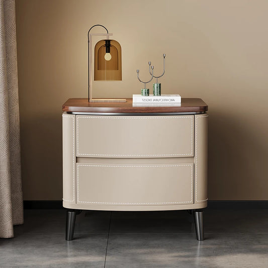 European Style Nightstand 2Drawer