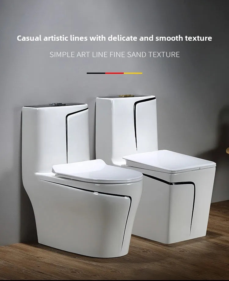 Ceramic Siphon Quiet Water-saving Colored Seat