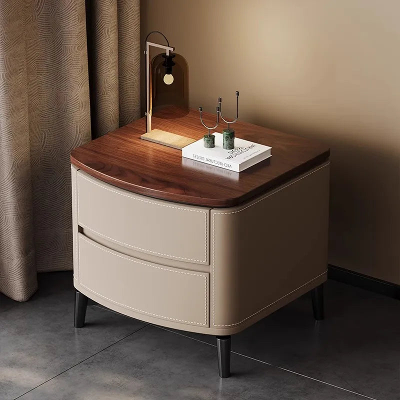 European Style Nightstand 2Drawer