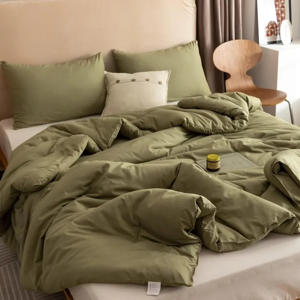 Boho Olive Comforter 2 Pillowcases