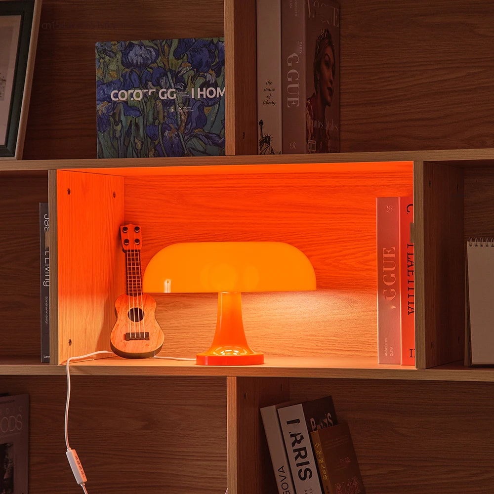 Classic Mushroom Modern Bauhaus Art Table Lamp