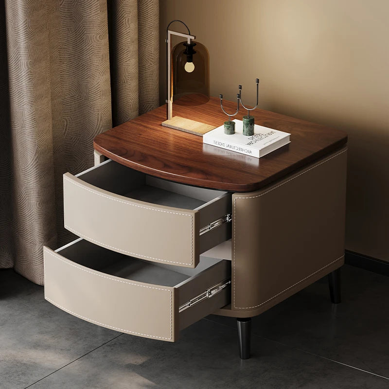 European Style Nightstand 2Drawer