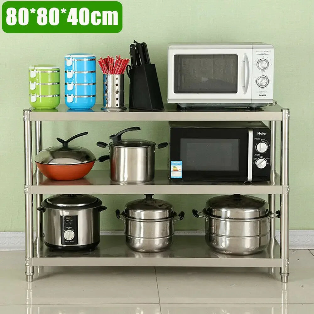 Adjustable Stainless Steel Space-saving Storage For Kitchens