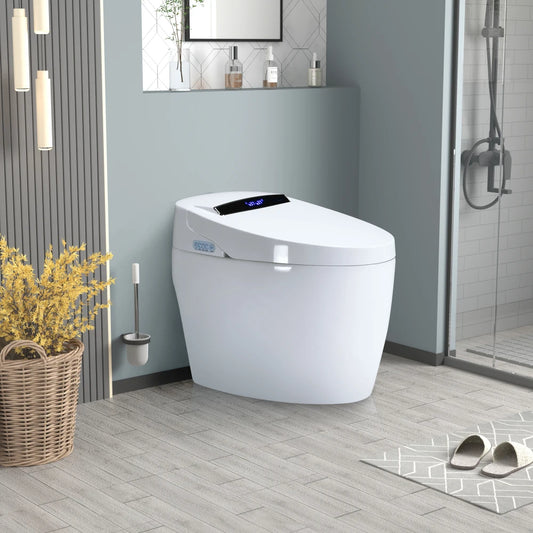 Smart Toilet Heated Bidet Seat Auto Open/Close