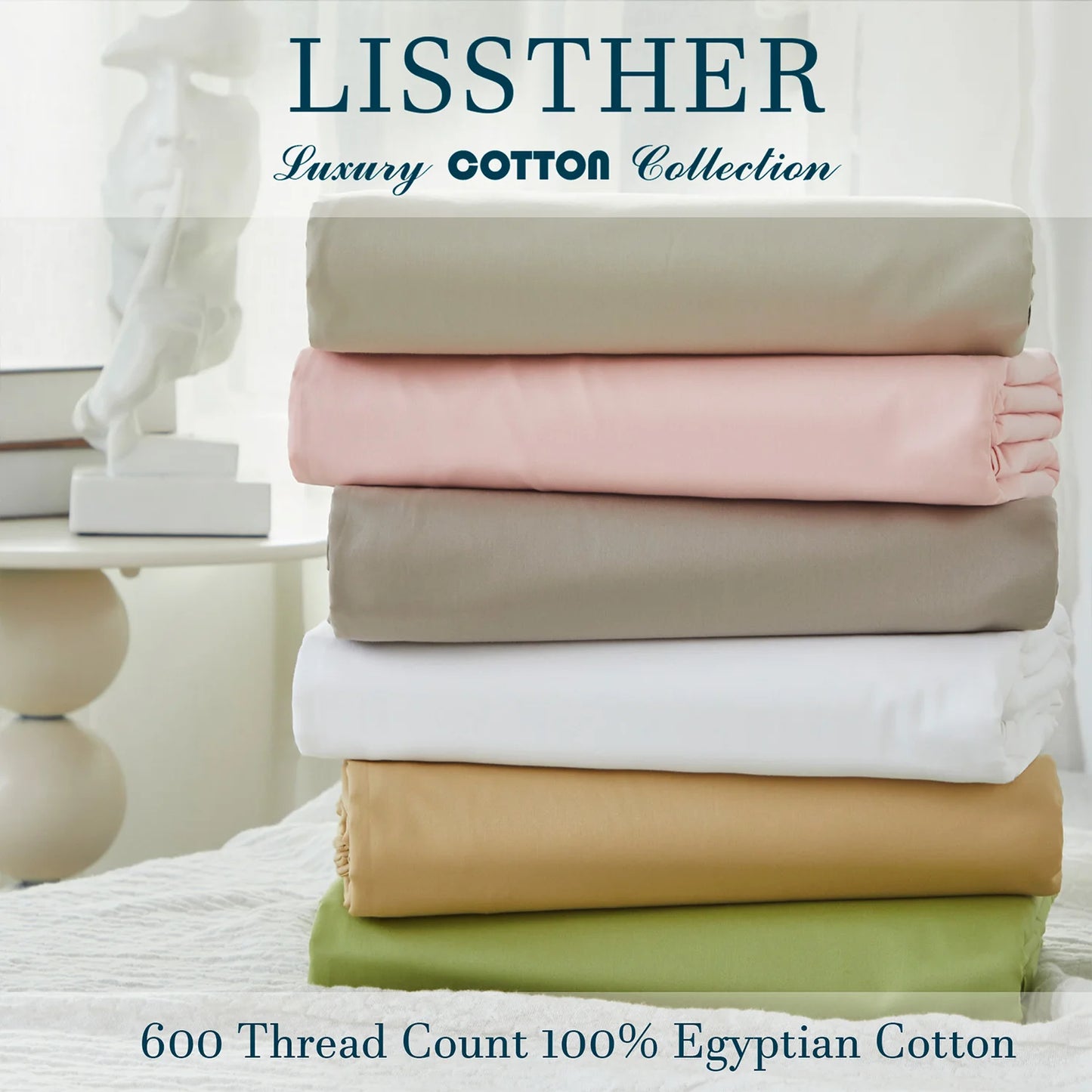 Egyptian Cotton 3 Piece Set