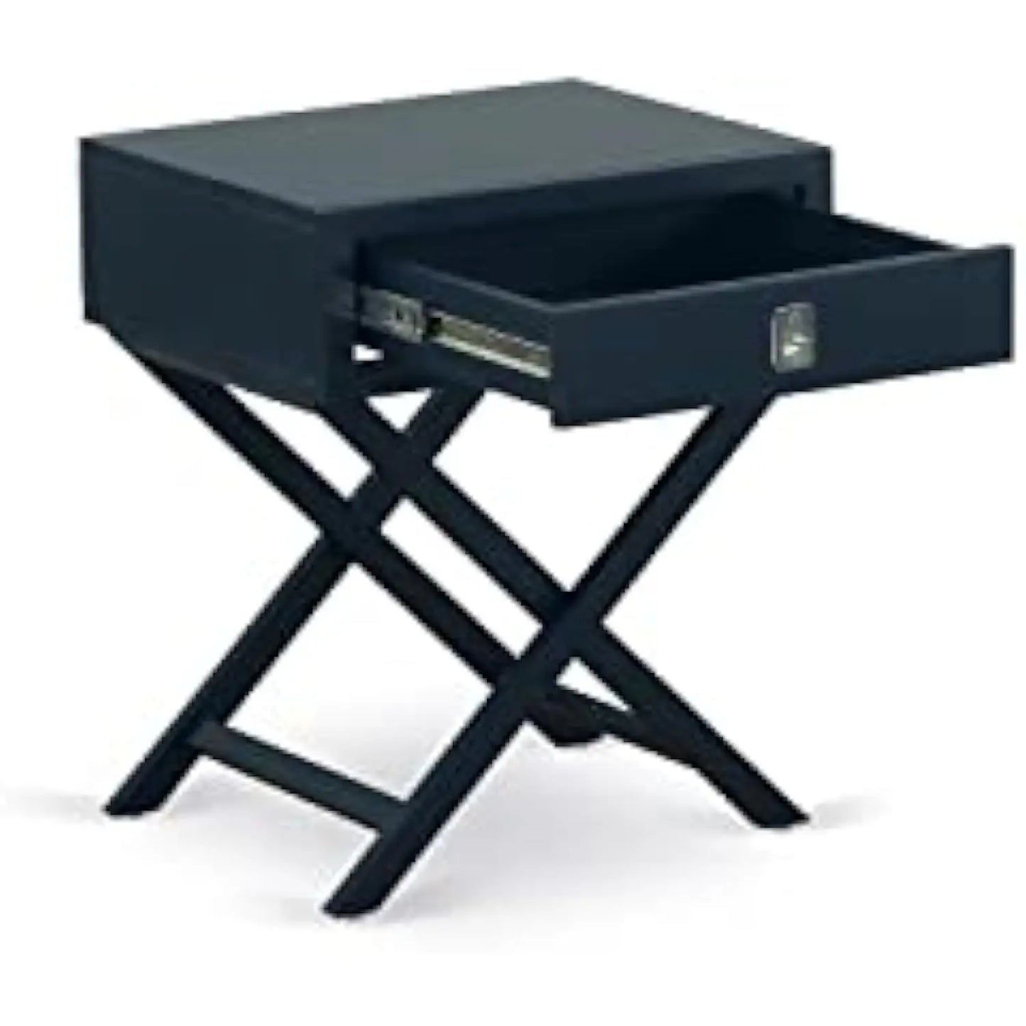 Hamilton Night Stand with Drawer Navy Blue