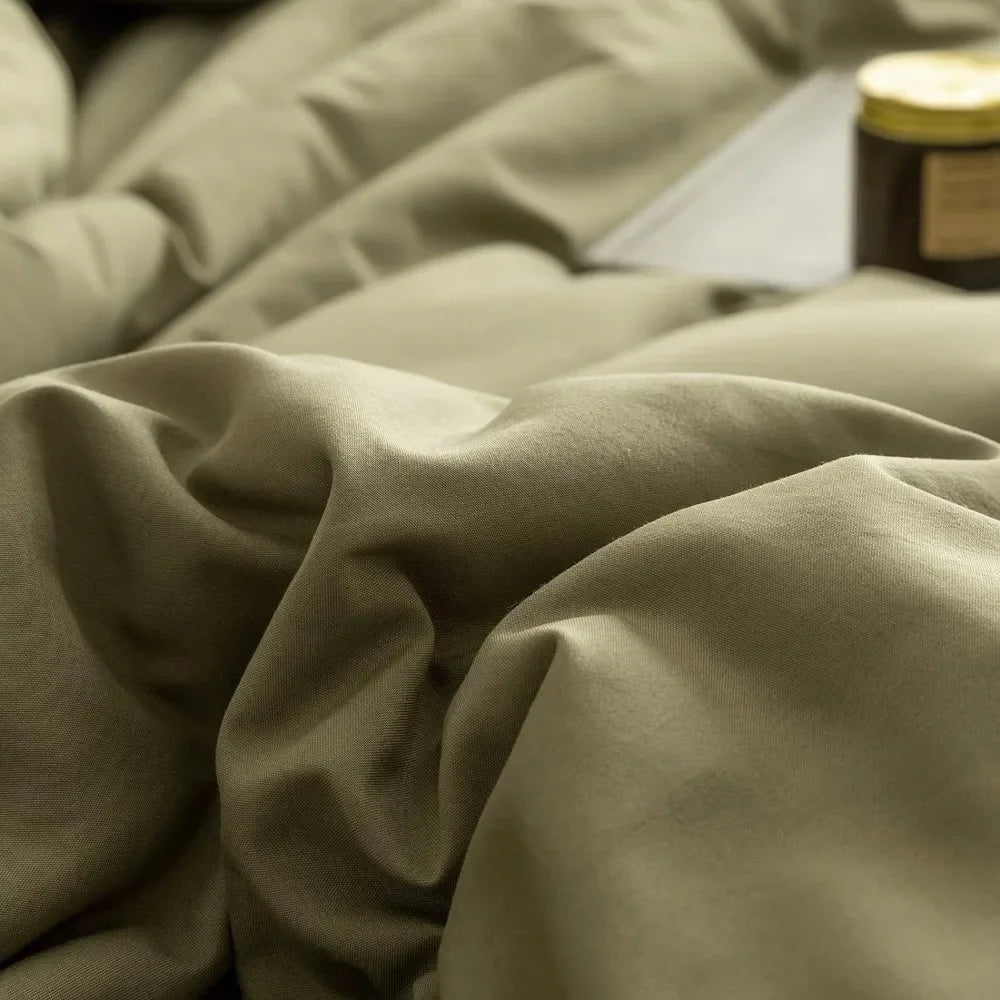 Boho Olive Comforter 2 Pillowcases