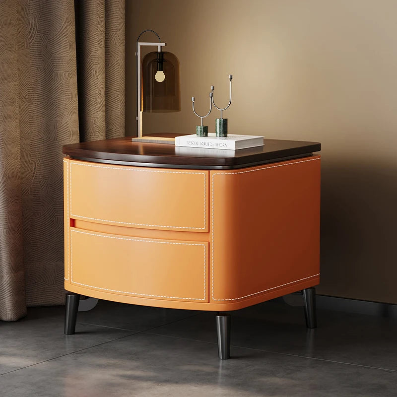 European Style Nightstand 2Drawer