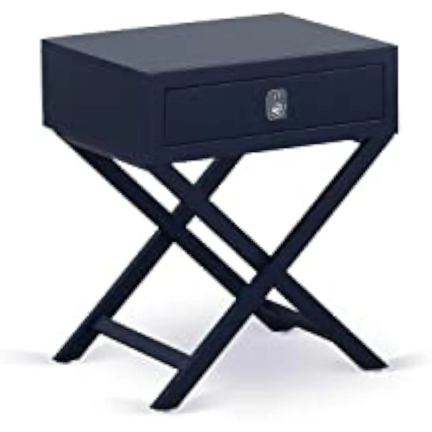 Hamilton Night Stand with Drawer Navy Blue
