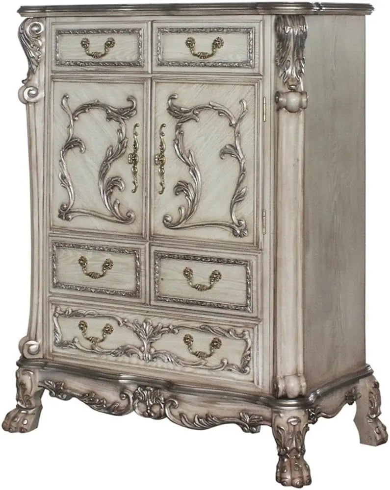 Dresden Chest in Vintage Bone White bedroom furniture