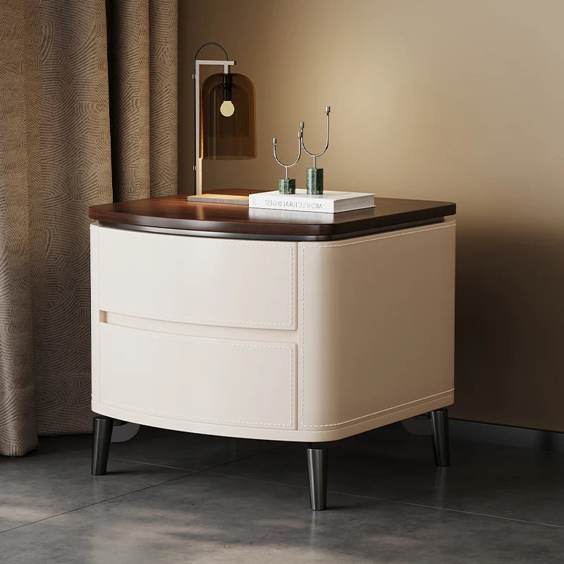 European Style Nightstand 2Drawer
