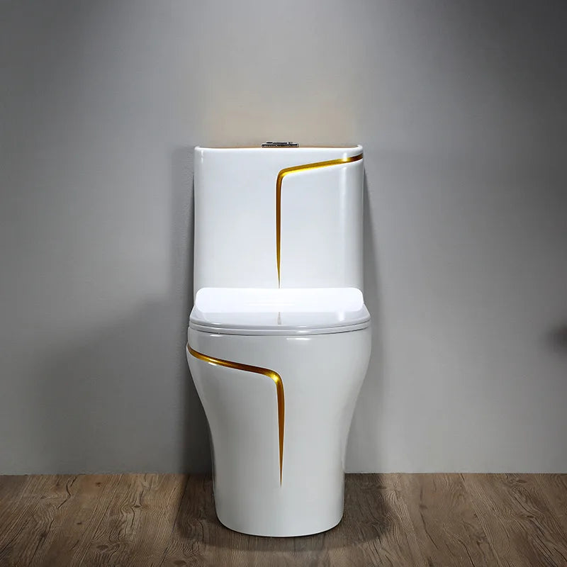 Ceramic Siphon Quiet Water-saving Colored Seat