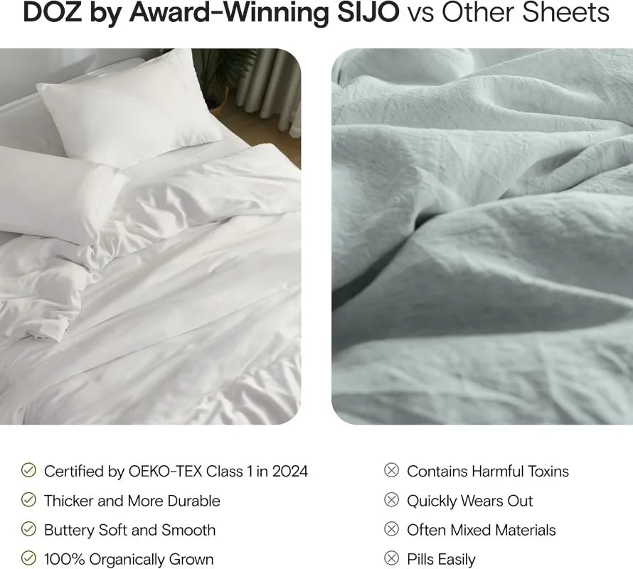3PC Viscose Bamboo Buttery Soft Cooling Sheet