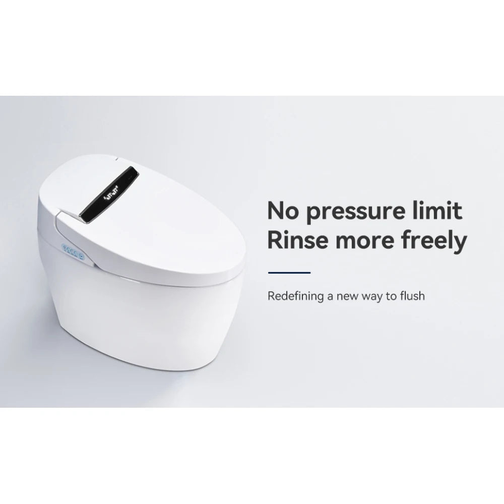 Smart Toilet Heated Bidet Seat Auto Open/Close