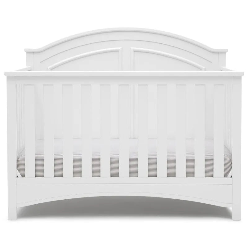 6-in-1 Convertible Crib Greenguard Gold Certified  White