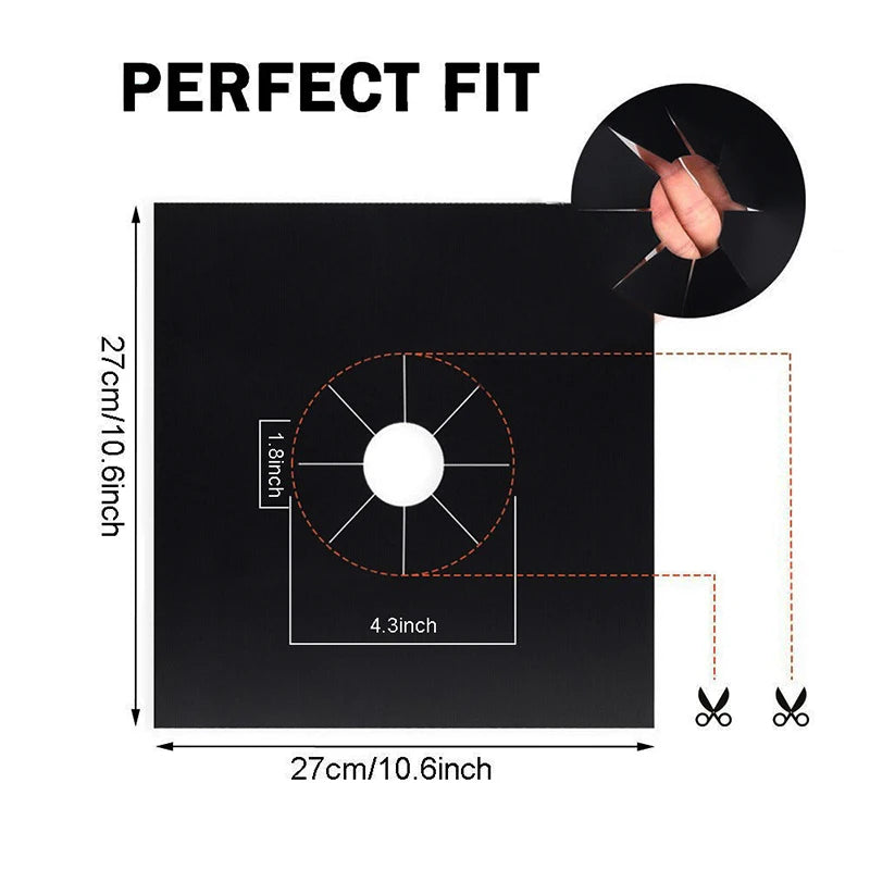 4 Pieces Gas Stove Surface Protection Pads