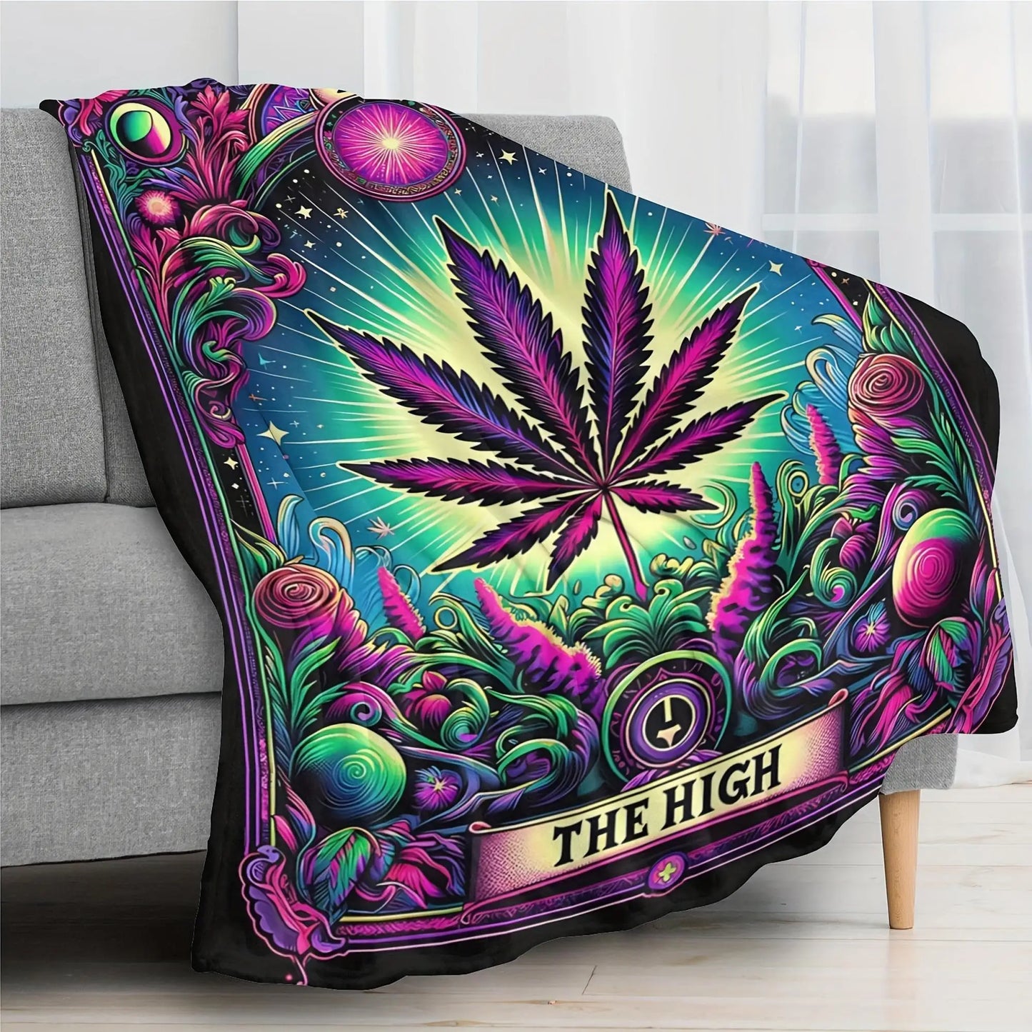 Vintage Harajuku Maple Leaf Soft Blanket