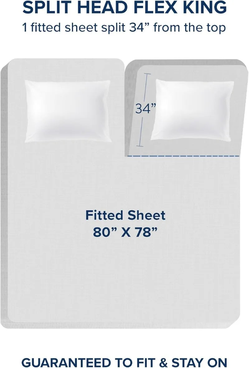 King Sheet Set 1800 Ultra-Soft Microfiber