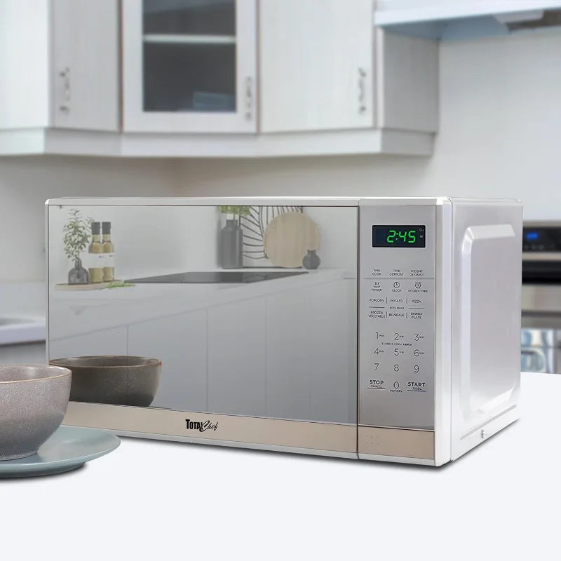 Stainless Steel Compact Style Microwave