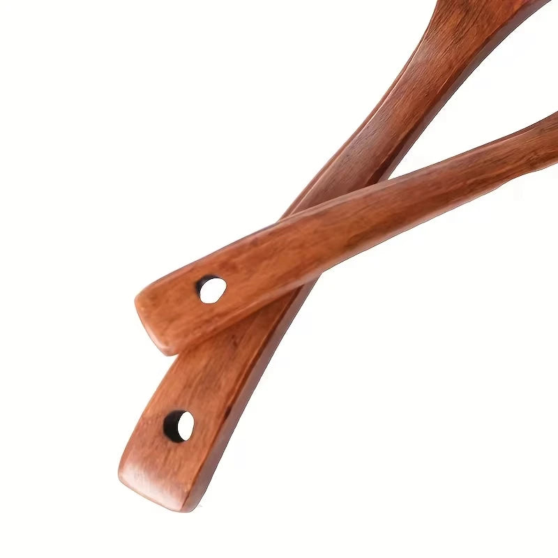 Non-Stick Wooden Cooking Spoon Anti-scalding Soup Ladle