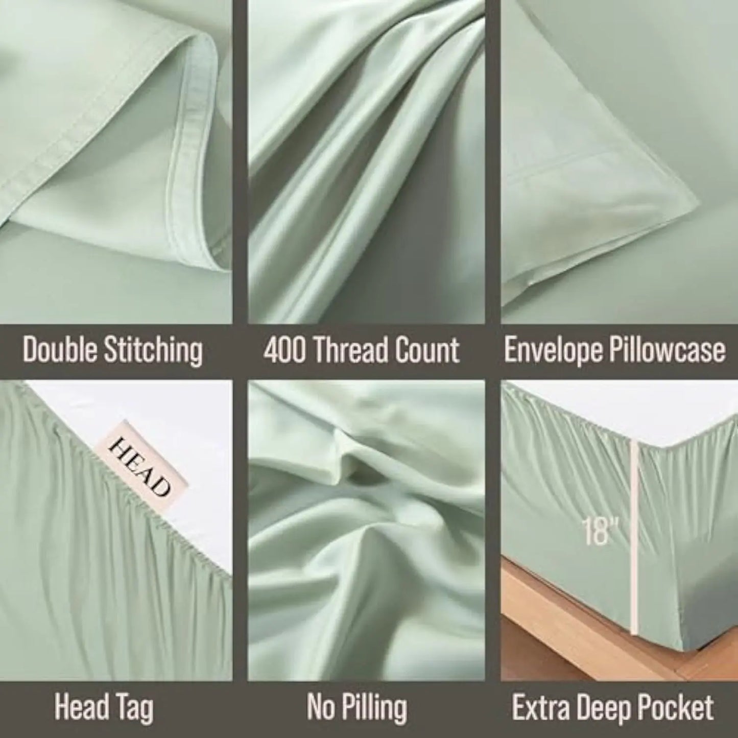 Bamboo Viscose King Size Sheet Set