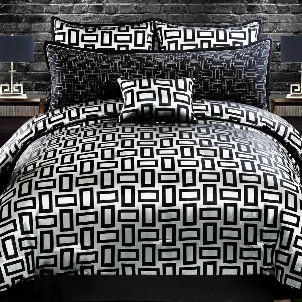 Comforter Set, 5-Piece, 100% Polyester