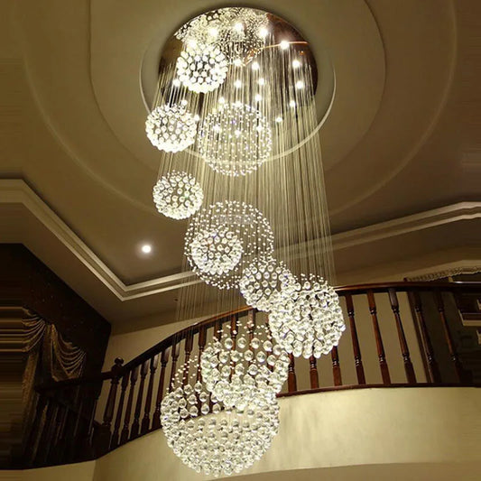13PCS Lustre Crystal Ball Design Chandelier