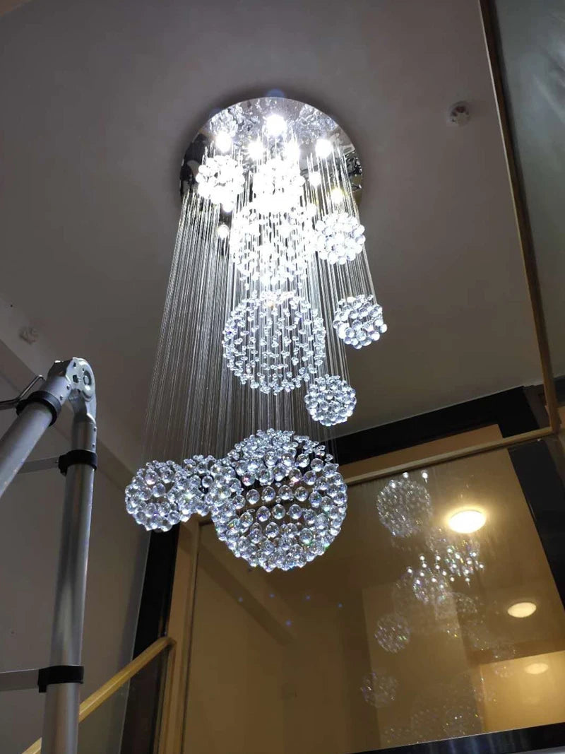 13PCS Lustre Crystal Ball Design Chandelier