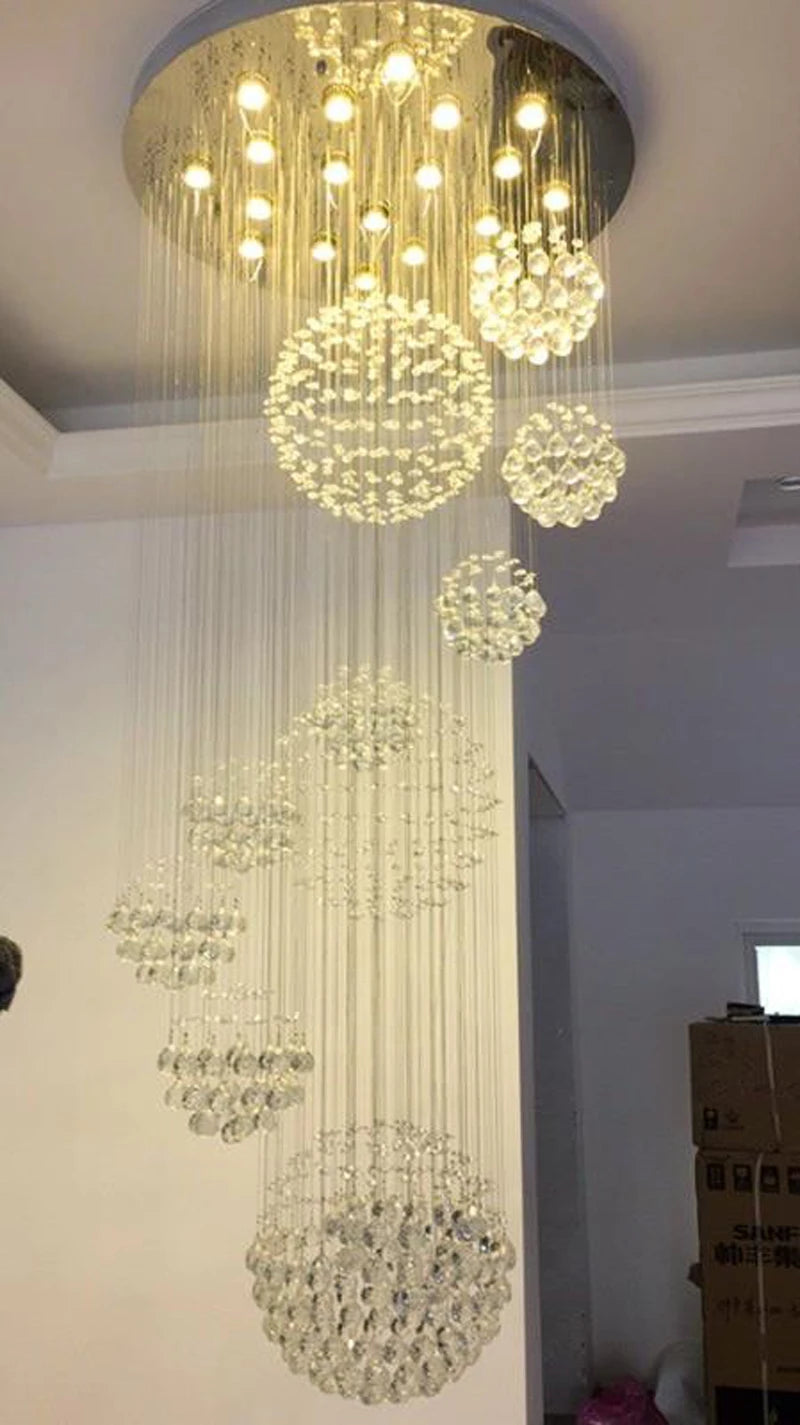 13PCS Lustre Crystal Ball Design Chandelier
