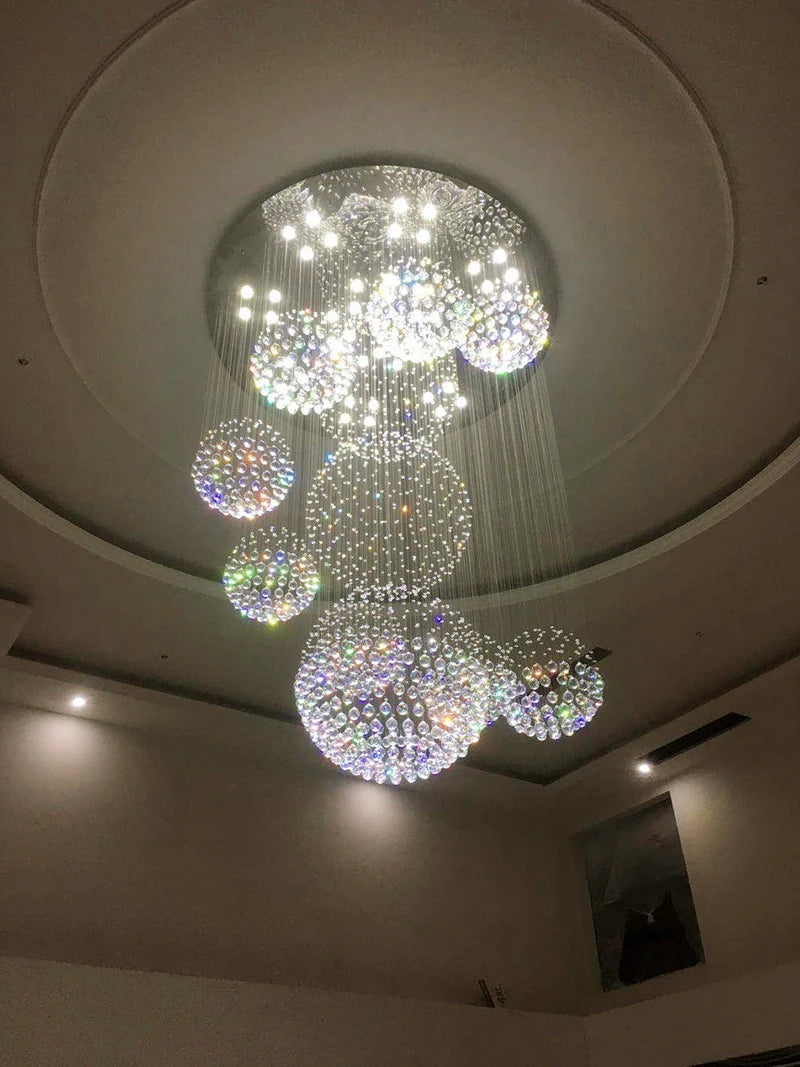 13PCS Lustre Crystal Ball Design Chandelier