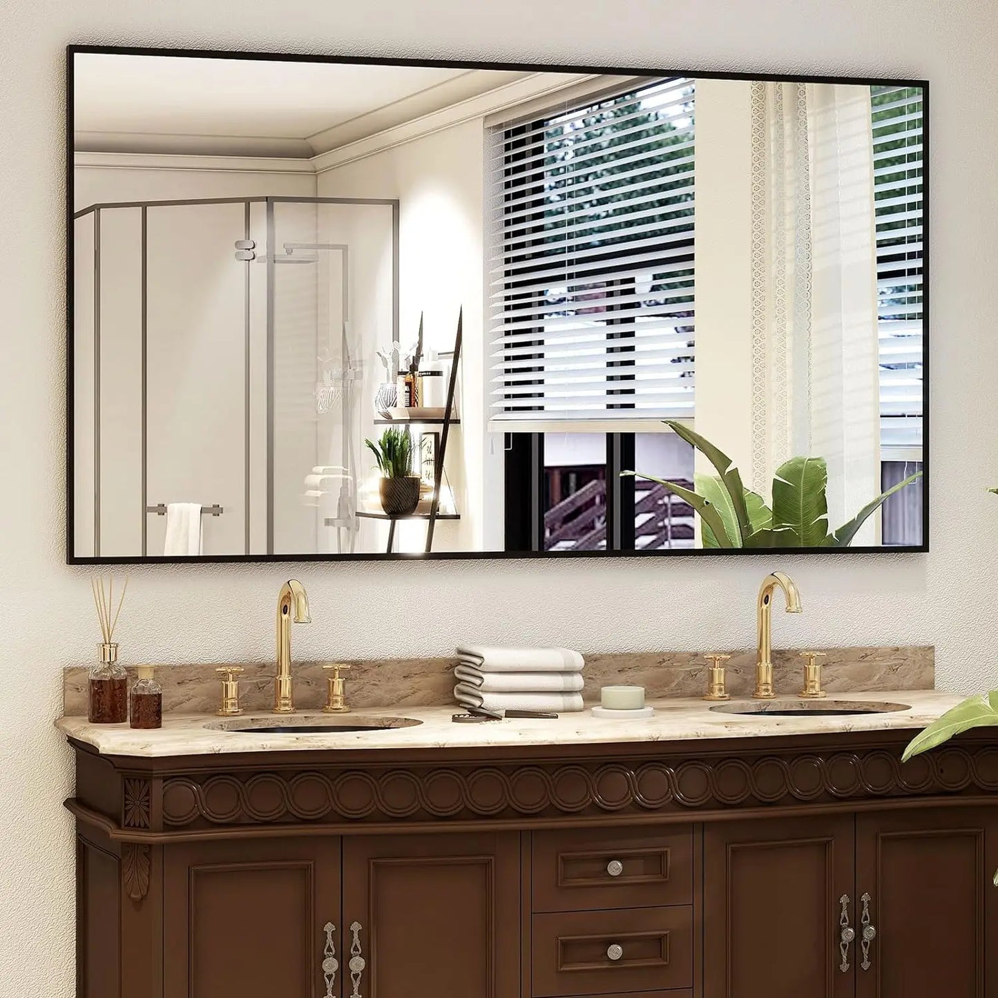 34"x76" Full Body Standing Hanging or Leaning Mirror