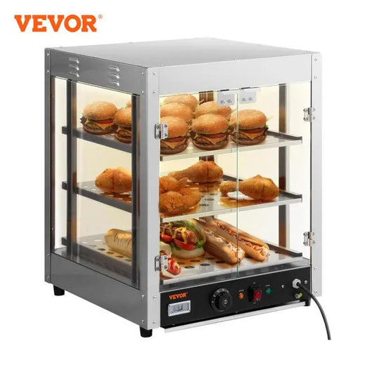 2/3 Tiers Countertop Food Warmer