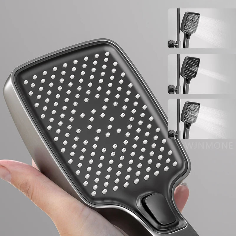 Luxury Shower Piano Key Smart Digital Display