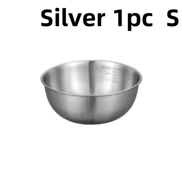 17/19/22CM Stainless Steel Bowls  Multi use