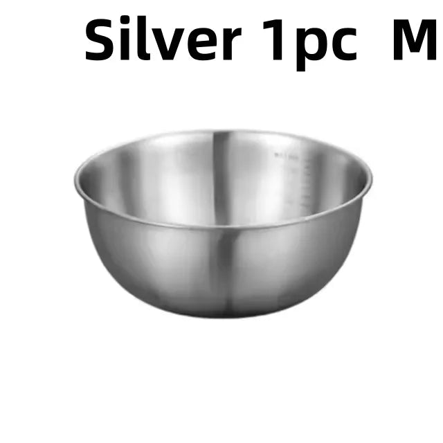 17/19/22CM Stainless Steel Bowls  Multi use