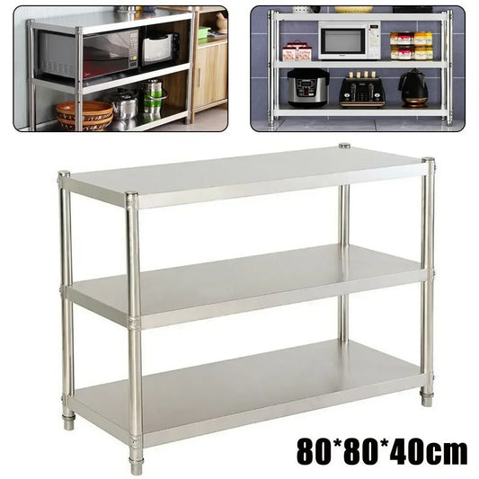 Adjustable Stainless Steel Space-saving Storage For Kitchens