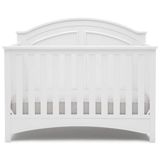 6-in-1 Convertible Crib Greenguard Gold Certified  White