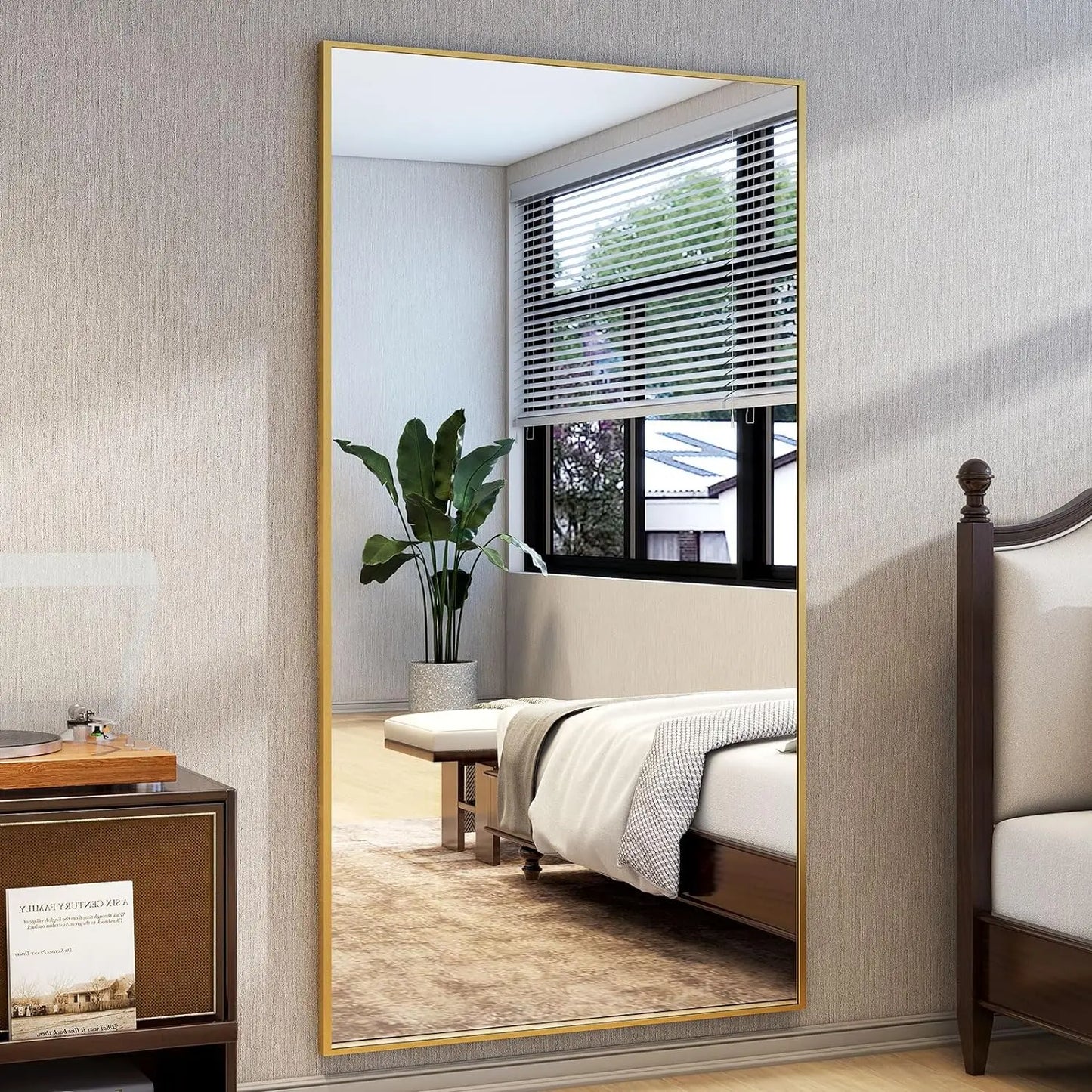 34"x76" Full Body Standing Hanging or Leaning Mirror